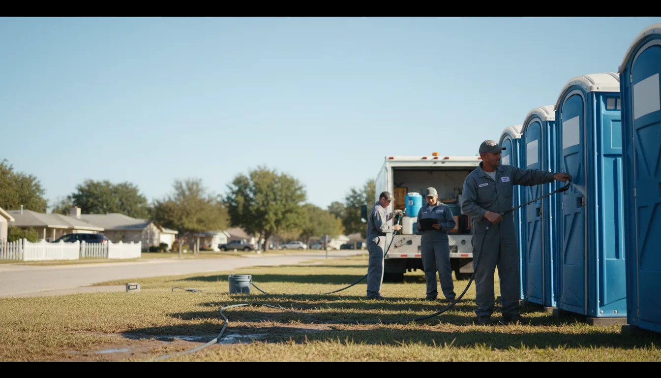 Long-Term Portable Toilet Rental in Doylestown, OH near me